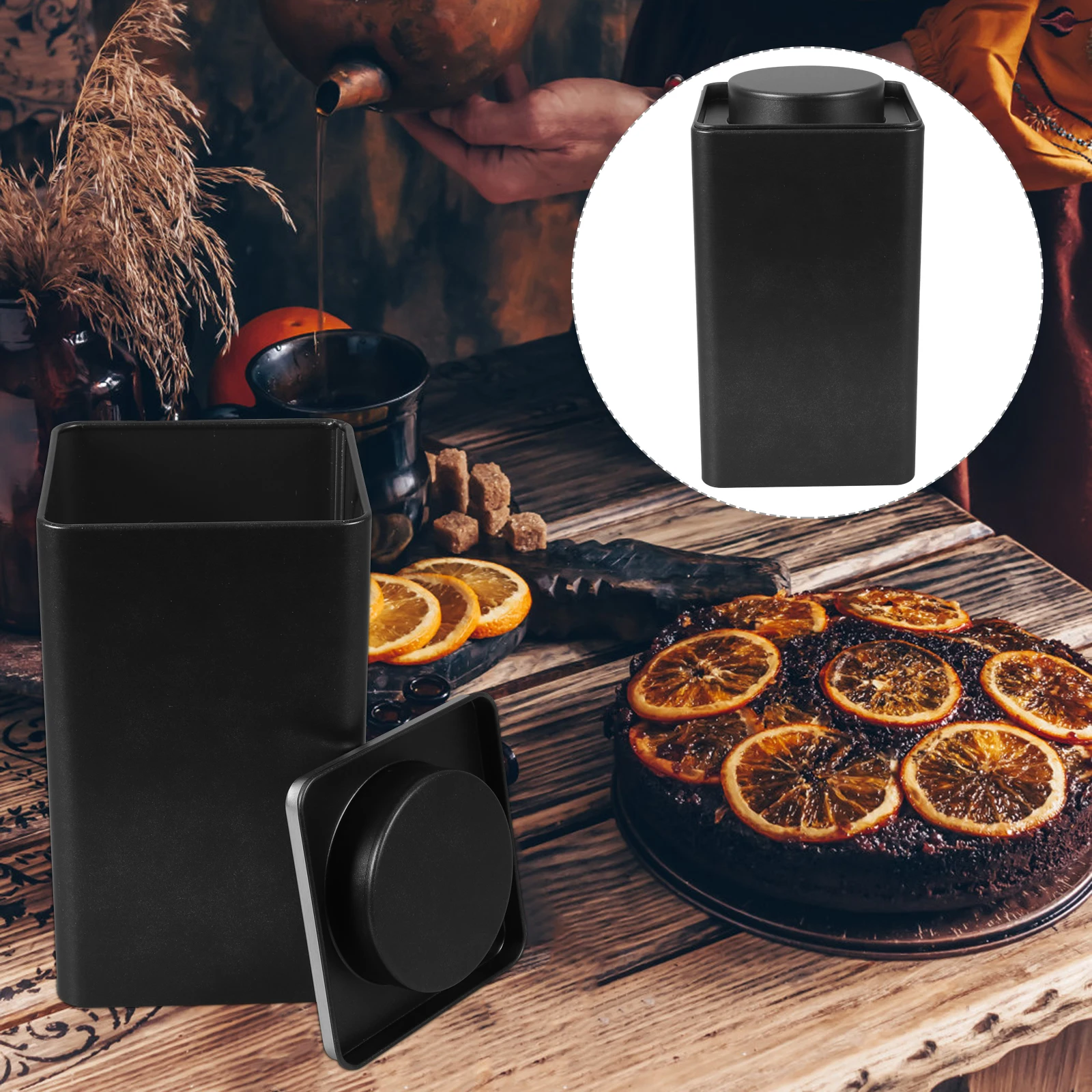 Retro Tin Cans Loose Tea Storage Containers Canisters for Metal with Lid Leaf Airtight Mini Sealed
Retro Tin Cans Loose Tea Storage Containers Canisters for Metal with Lid Leaf Airtight Mini Sealed