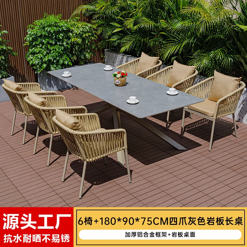 Outdoor wood tables and chairs villa garden balcony three-piece rattan chair combination outdoor cafe
Outdoor wood tables and chairs villa garden balcony three-piece rattan chair combination outdoor cafe