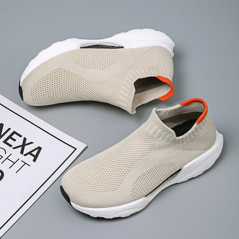 Breathable Fashion Sock Shoes Men’s Slip-on Walking Sneakers Anti Skid Lightweight Original Zapatos Hombre Big Sizes Casual shoe
Breathable Fashion Sock Shoes Men’s Slip-on Walking Sneakers Anti Skid Lightweight Original Zapatos Hombre Big Sizes Casual shoe