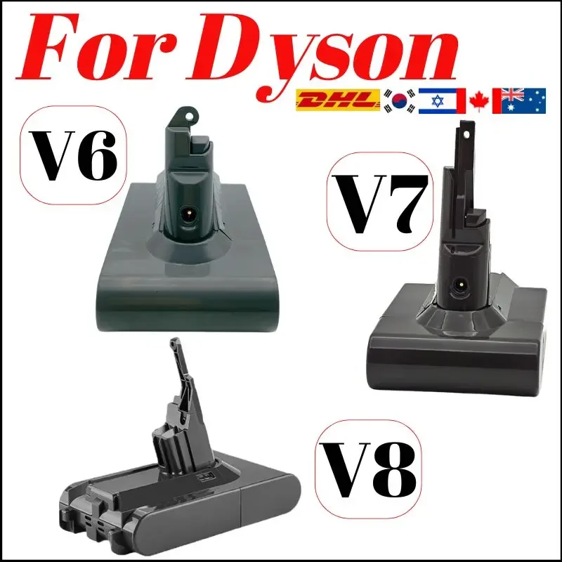 Сменный аккумулятор 4,8 Ач/6,8 Ач/9,8 Ач/12,8 Ач для Dyson V6 V7 V8 серии DC62 SV11 sv10, запасной аккумулятор для ручного пылесоса
Сменный аккумулятор 4,8 Ач/6,8 Ач/9,8 Ач/12,8 Ач для Dyson V6 V7 V8 серии DC62 SV11 sv10, запасной аккумулятор для ручного пылесоса
