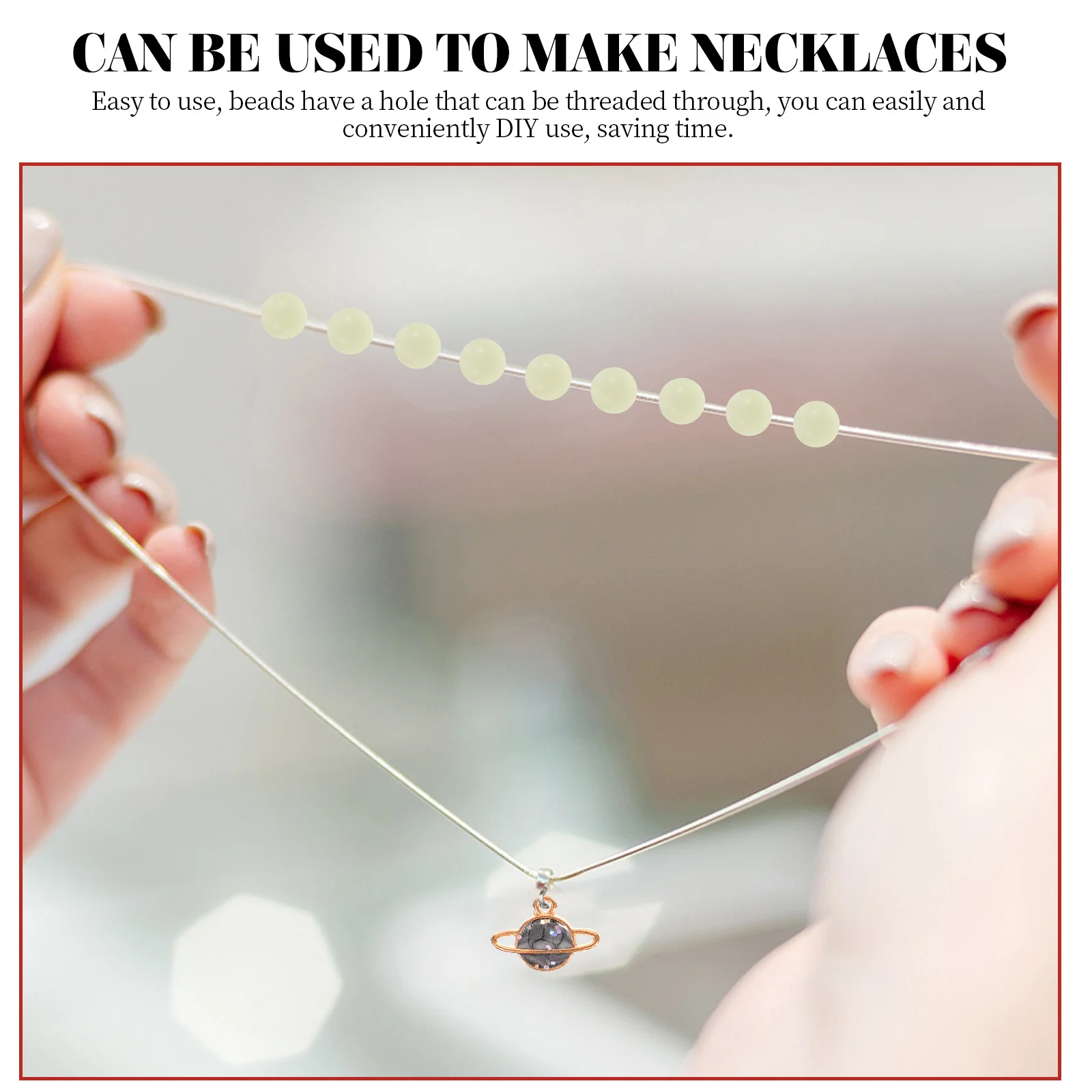 100Pcs Glow in The Beads Luminous Assorted Round Beads for Jewelry Bracelets Making Craft Projects Glass Bead
100Pcs Glow in The Beads Luminous Assorted Round Beads for Jewelry Bracelets Making Craft Projects Glass Bead