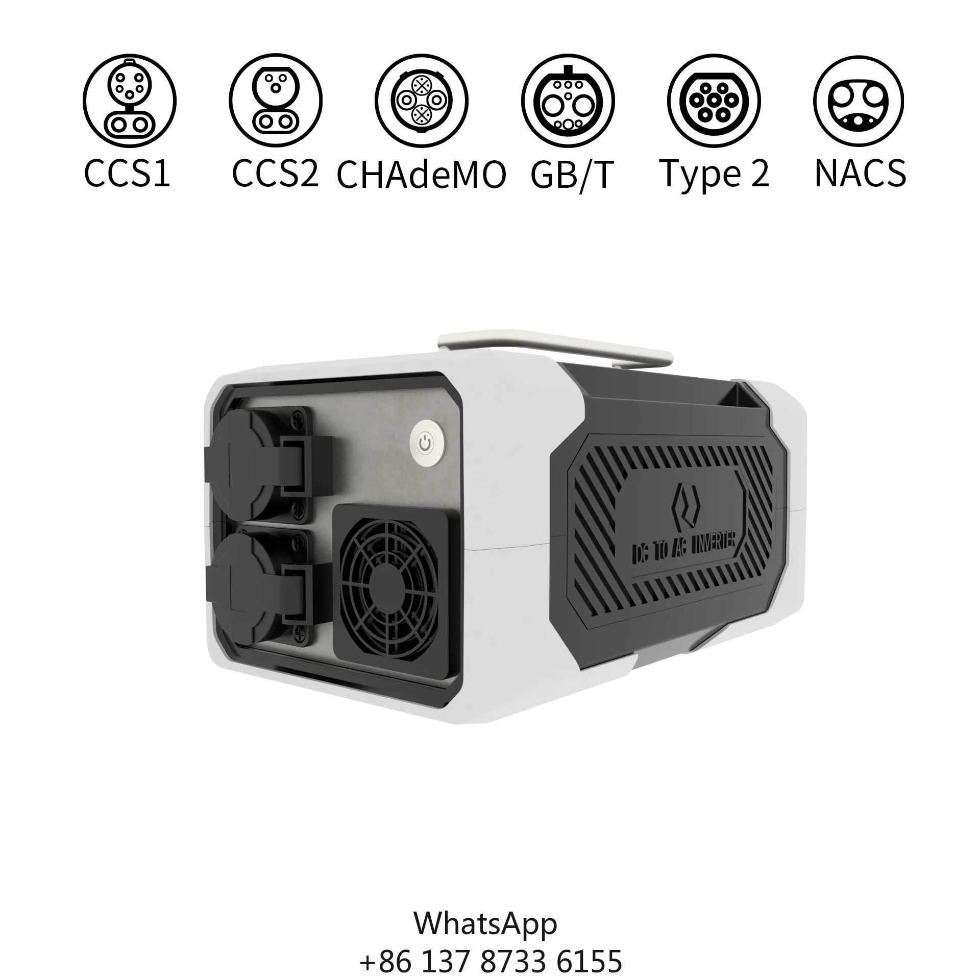 3500W Car Power Inverter With 120V/230V AC Outlet & 16A Socket Portable V2L
3500W Car Power Inverter With 120V/230V AC Outlet & 16A Socket Portable V2L