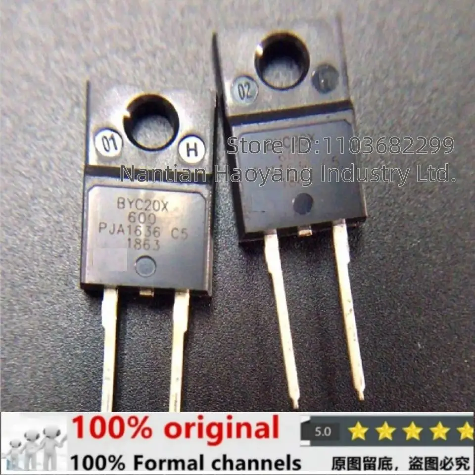 New with Free Shipping 10pcs/20pcs/50pcs/LOT BYC20X-600 BYC20X600 Fast Recovery Diode 20A 600V
New with Free Shipping 10pcs/20pcs/50pcs/LOT BYC20X-600 BYC20X600 Fast Recovery Diode 20A 600V