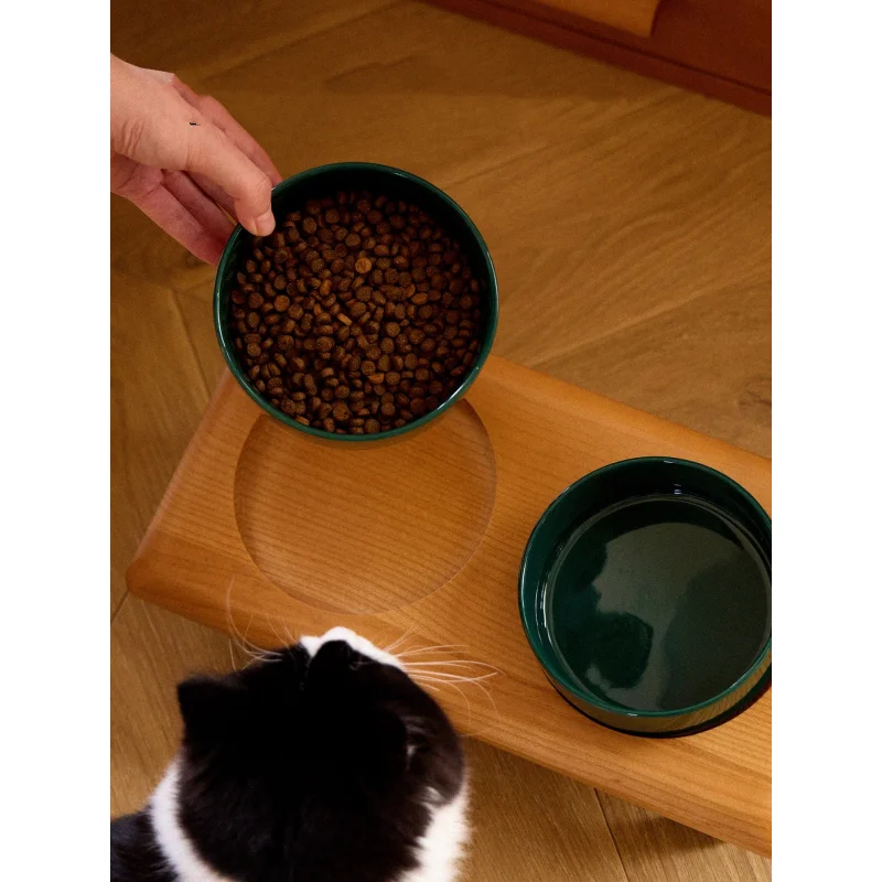 Solid wood cat dog neck-protect bowl angled bowls double bowls height-adjustable bowls shelf ceramic bowls stainless steel bowl
Solid wood cat dog neck-protect bowl angled bowls double bowls height-adjustable bowls shelf ceramic bowls stainless steel bowl