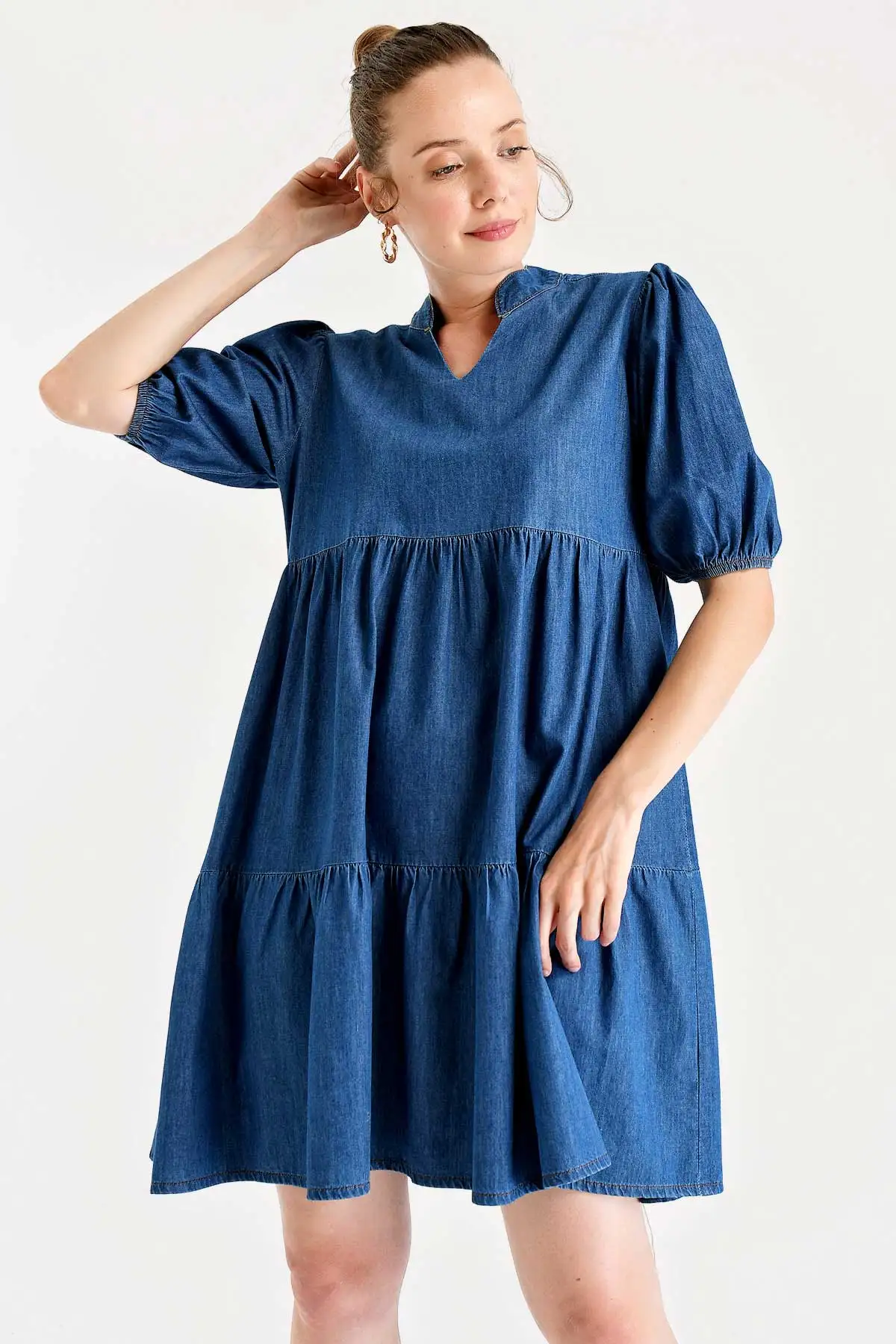 Balloon Sleeve Coat Denim Dress Dresses for women summer 2021 elegant sexy party short for women summer bridesmaid dress
Balloon Sleeve Coat Denim Dress Dresses for women summer 2021 elegant sexy party short for women summer bridesmaid dress