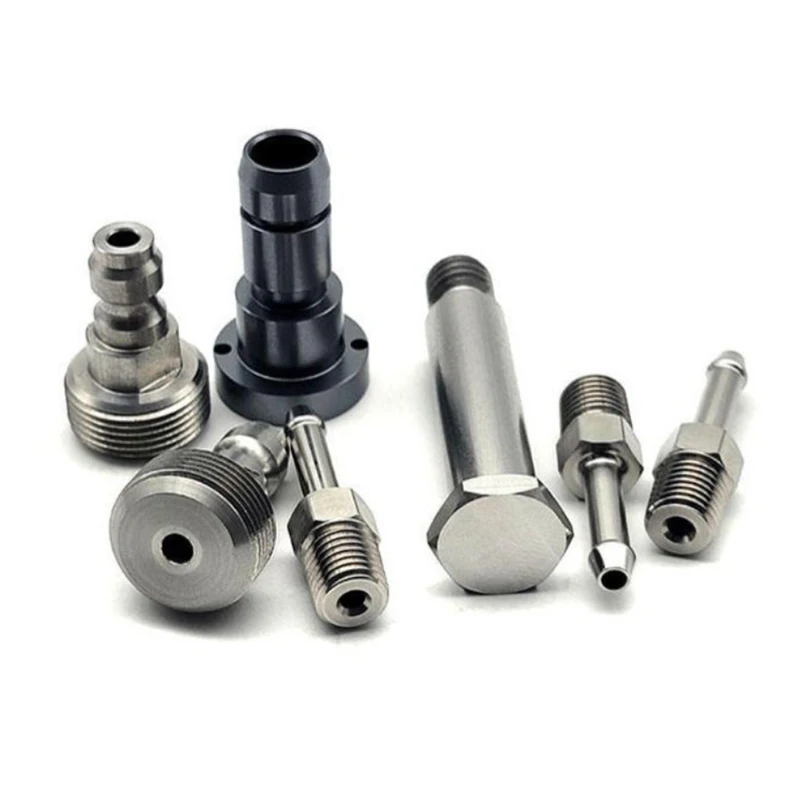 Custom High Precision Stainless Steel Fluid Fittings CNC Machined Parts Aluminum Brass Plastic Components
Custom High Precision Stainless Steel Fluid Fittings CNC Machined Parts Aluminum Brass Plastic Components