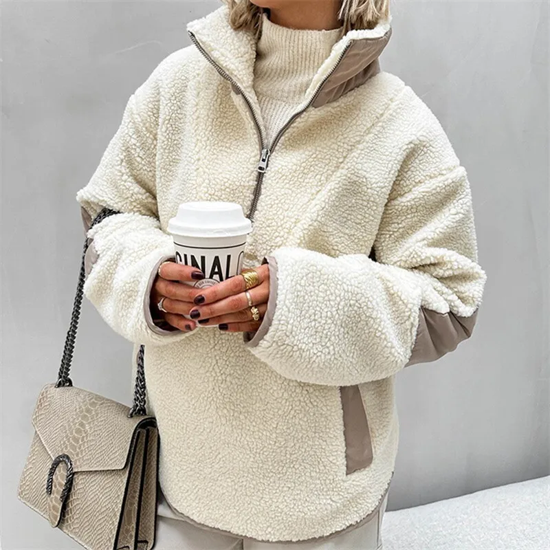 Fashionable Loose Women's Pullover Hoodie Sweatshirt Street Style Long Sleeve Color Casual Comfortable Top
Fashionable Loose Women's Pullover Hoodie Sweatshirt Street Style Long Sleeve Color Casual Comfortable Top
