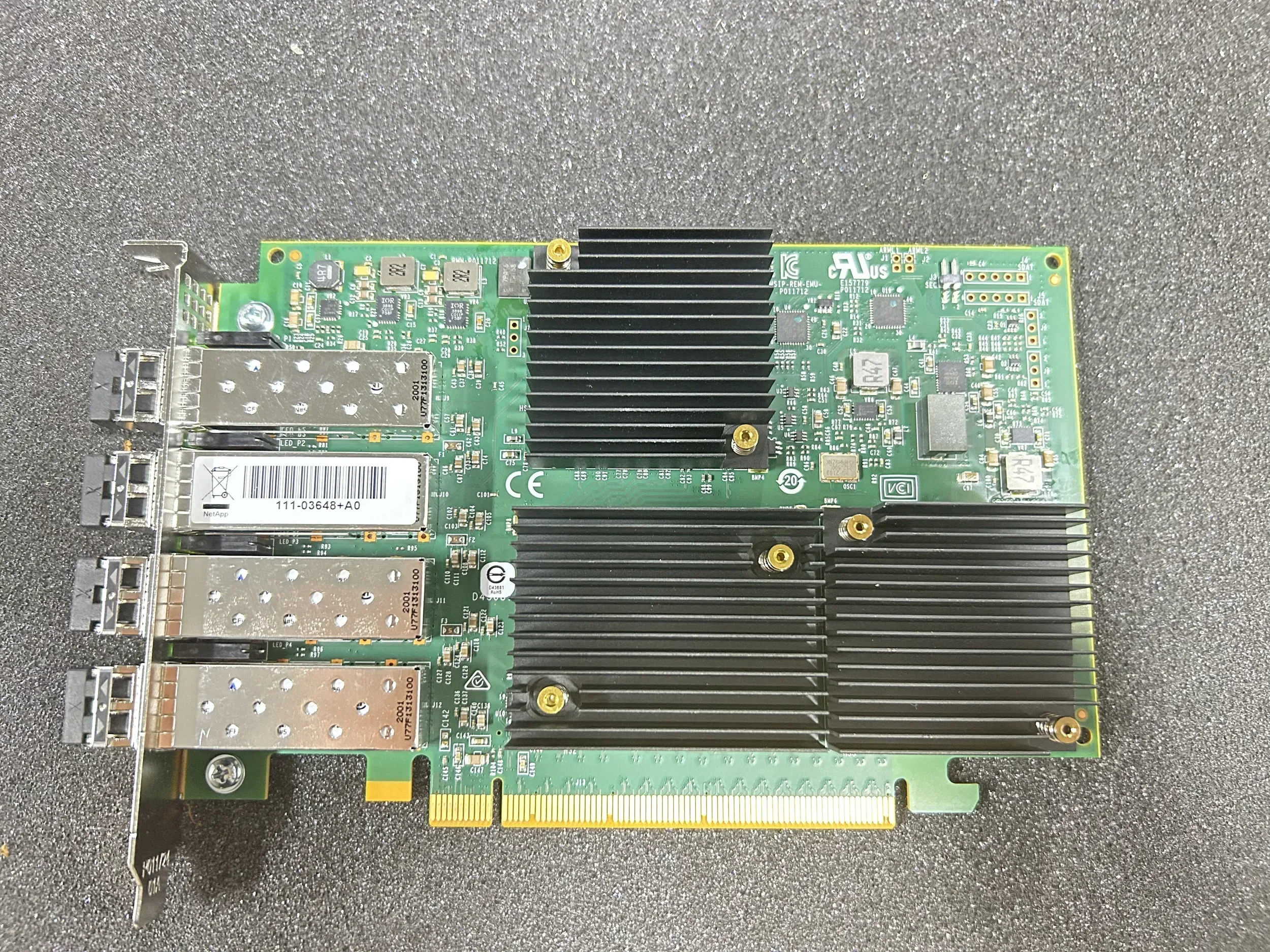 NetApp Fibre Channel 32Gb HBA X113A-A-C 111-03648+10 NetApp 32G PCI Channel Card Tape Module
NetApp Fibre Channel 32Gb HBA X113A-A-C 111-03648+10 NetApp 32G PCI Channel Card Tape Module