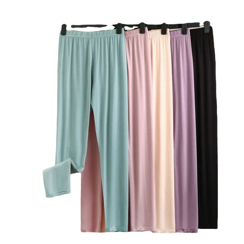 Pajama Pants Modal Women Plus Size Home Trousers Solid Color Fall Body Leggings Elasticated Waist Fashion Slacks Sleeping Pants
Pajama Pants Modal Women Plus Size Home Trousers Solid Color Fall Body Leggings Elasticated Waist Fashion Slacks Sleeping Pants