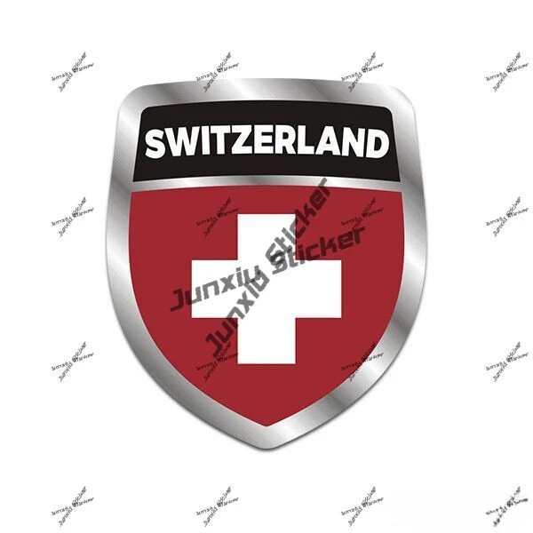 Swiss Flag Shield Decal Switzerland Sticker High-Quality Waterproof Switzerland Shield Badge Self Adhesive Decal PVC Accessories
Swiss Flag Shield Decal Switzerland Sticker High-Quality Waterproof Switzerland Shield Badge Self Adhesive Decal PVC Accessories
