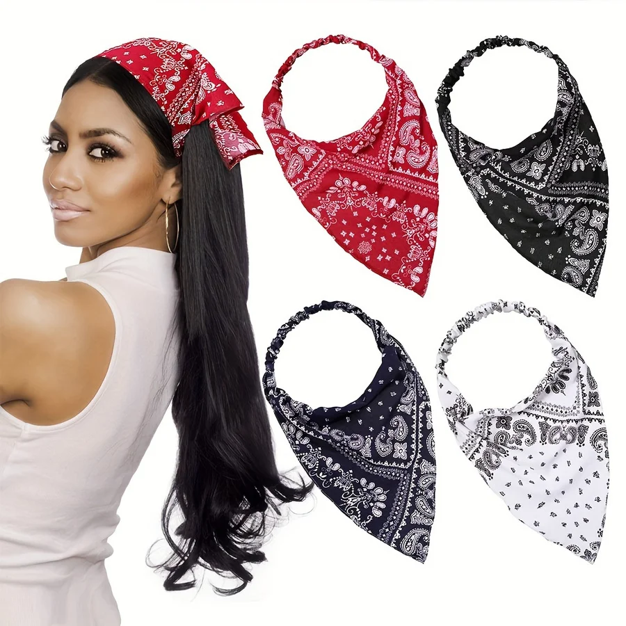 1pc of Floral Elastic Hair Scarf Headband Made of Chiffon, Includes Hair Clips And Bandanas
1pc of Floral Elastic Hair Scarf Headband Made of Chiffon, Includes Hair Clips And Bandanas