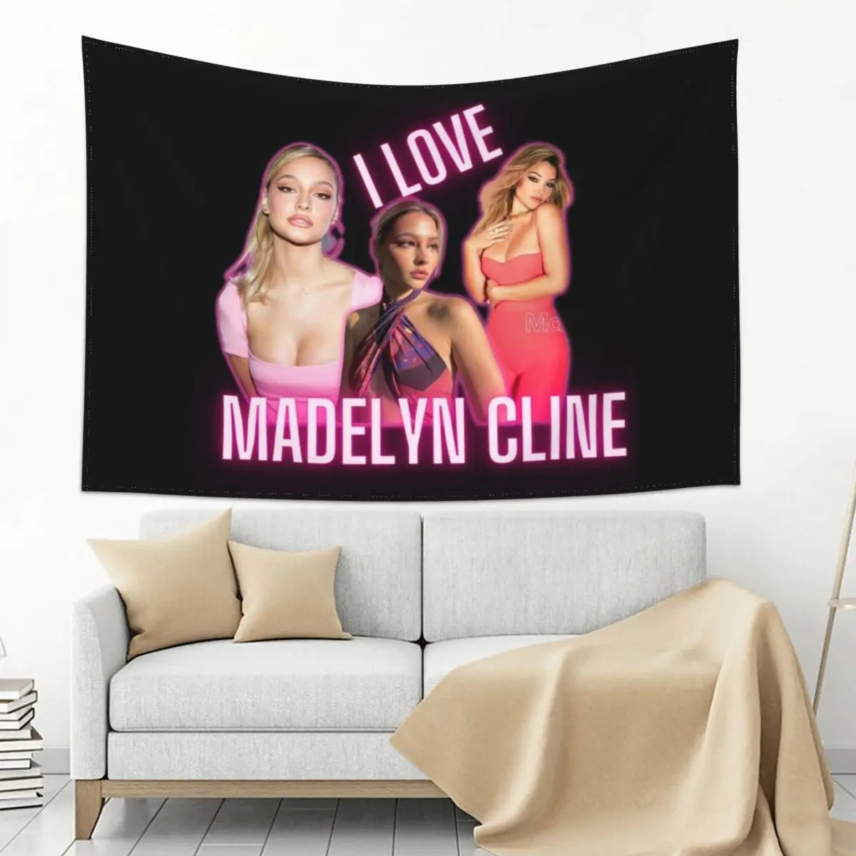 I Love Madelyn Cline Cursed Fan Collage Neon Pink Effect Tapestry Room Decor Cute Wall Mural Decor For Bedroom Tapestry
I Love Madelyn Cline Cursed Fan Collage Neon Pink Effect Tapestry Room Decor Cute Wall Mural Decor For Bedroom Tapestry