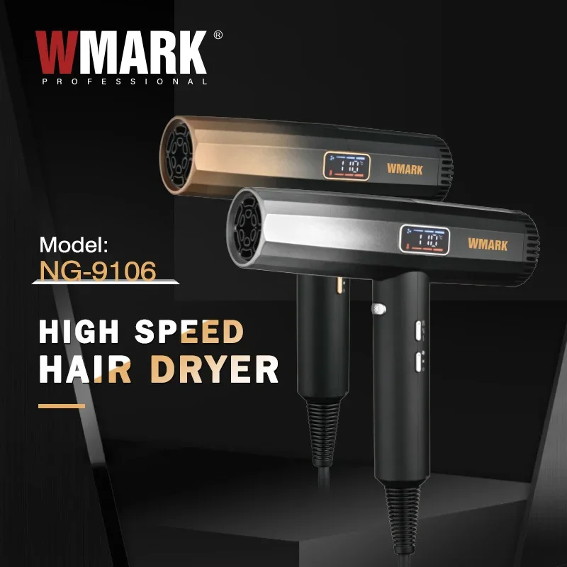 WMARK NG-9106 100 000 об/мин, фен для горячей и холодной воды мощностью 2000 Вт, быстросохнущий интеллектуальный фен с контролем температуры
WMARK NG-9106 100 000 об/мин, фен для горячей и холодной воды мощностью 2000 Вт, быстросохнущий интеллектуальный фен с контролем температуры