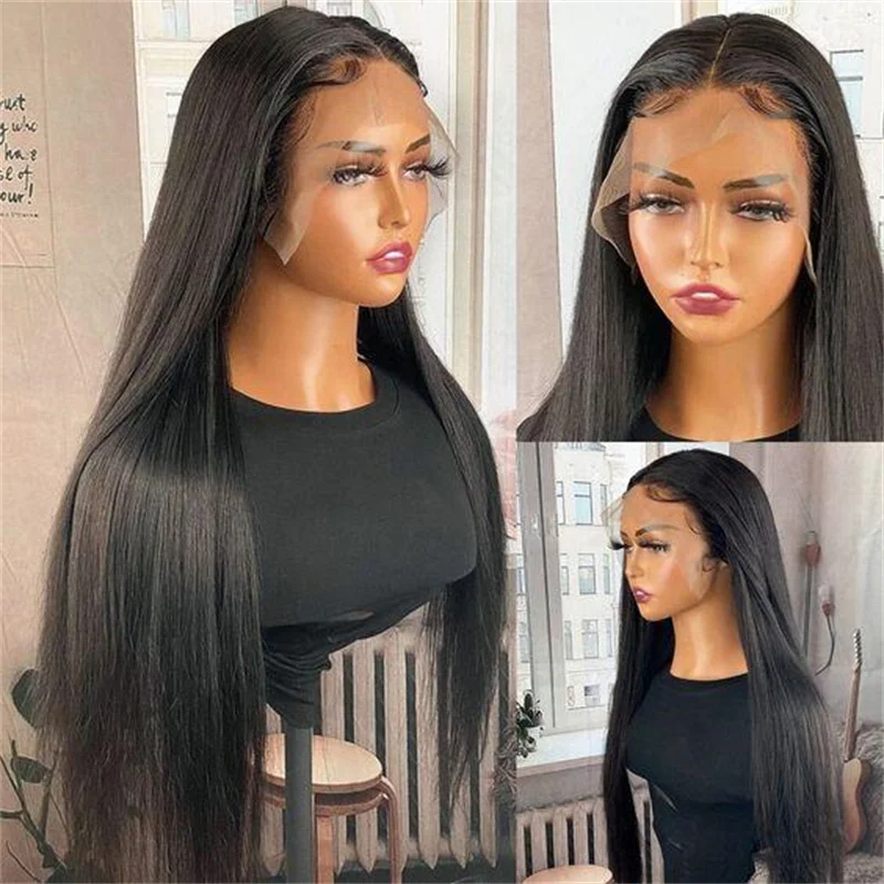 Soft 180Density 26”Long Black Silky Straight Lace Front Wig For Black Women Babyhair Preplucked Heat Resistant Glueless
Soft 180Density 26”Long Black Silky Straight Lace Front Wig For Black Women Babyhair Preplucked Heat Resistant Glueless