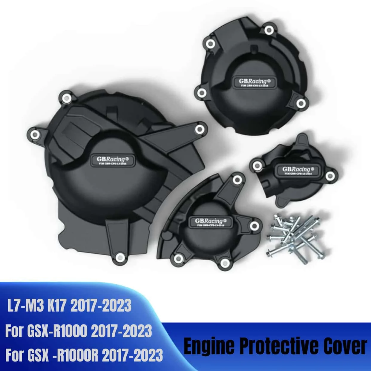 For Suzuki GSX-R1000 /GSXR1000 L7-M3 GSX-R1000R K17 2017-2023 Engine guard cover For GBRacing Motorcycle Engine Protection Cover
For Suzuki GSX-R1000 /GSXR1000 L7-M3 GSX-R1000R K17 2017-2023 Engine guard cover For GBRacing Motorcycle Engine Protection Cover