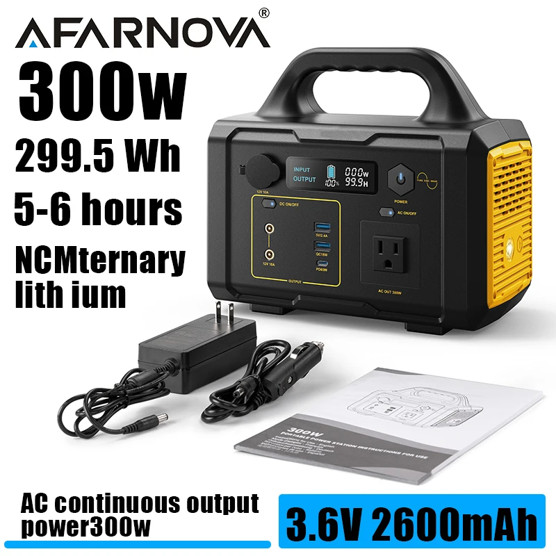 New Arrival Outdoor Portable 300W Power Station Power Generator 120V/60HZ LED Light Emergency Solar Power Bank for Home Camping
New Arrival Outdoor Portable 300W Power Station Power Generator 120V/60HZ LED Light Emergency Solar Power Bank for Home Camping