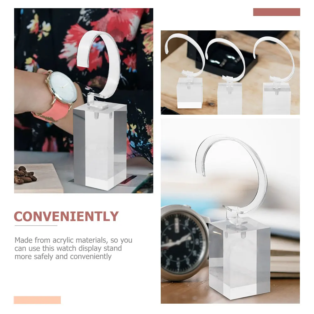 Watch Holder Display Stand Bracelet Balance Bracket for Men Transparent Acrylic Sheet Storage Child
Watch Holder Display Stand Bracelet Balance Bracket for Men Transparent Acrylic Sheet Storage Child