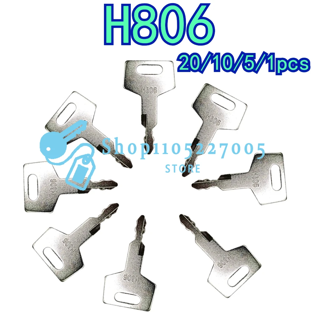 20/10/5/1PCS New H806 Keys for Takeuchi Excavator Track Loader BU1698X2 Open Door Lock Key
20/10/5/1PCS New H806 Keys for Takeuchi Excavator Track Loader BU1698X2 Open Door Lock Key