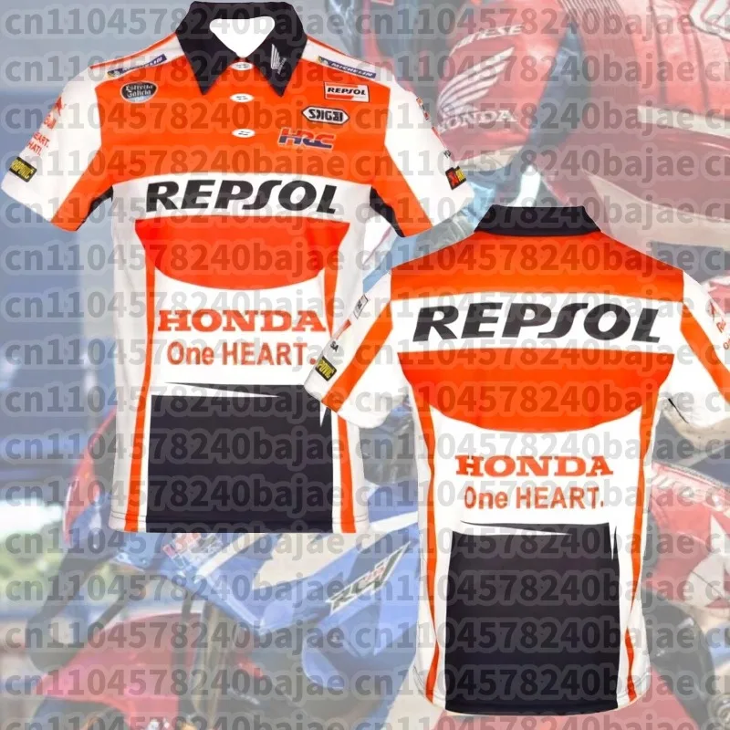 Лето 2025 г., новинка, хит продаж, мотоциклетная гоночная рубашка-поло Honda, трендовая рубашка-поло, повседневный уличный уличный повседневный удобный мужской топ
Лето 2025 г., новинка, хит продаж, мотоциклетная гоночная рубашка-поло Honda, трендовая рубашка-поло, повседневный уличный уличный повседневный удобный мужской топ