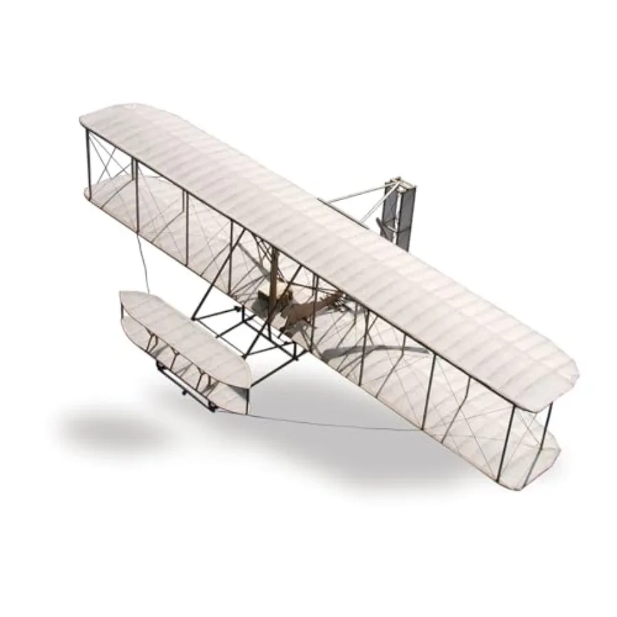 Guillow's 1903 Wright Brother Flyer Laser Cut Model Kit, Small
Guillow's 1903 Wright Brother Flyer Laser Cut Model Kit, Small