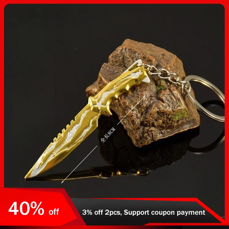 Valorant 8cm/3.15in Keychains Pendant Short Sword Weapon Props Game Peripherals Accessories Toys Hobbies Ornaments Collectible
Valorant 8cm/3.15in Keychains Pendant Short Sword Weapon Props Game Peripherals Accessories Toys Hobbies Ornaments Collectible