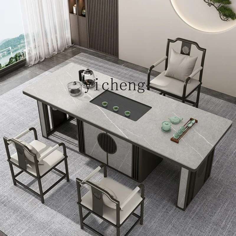 ZXL rock slab tea table tea table light luxury modern high-end office new Chinese tea table
ZXL rock slab tea table tea table light luxury modern high-end office new Chinese tea table