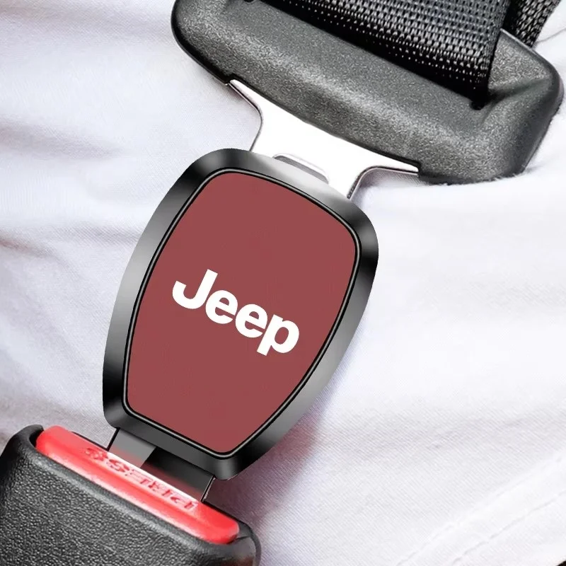 Car Seat Belt Extender Safety Buckle Plug for Jeep Renegade Wrangler JK JL Grand Cherokee Compass Auto Interior Accessories
Car Seat Belt Extender Safety Buckle Plug for Jeep Renegade Wrangler JK JL Grand Cherokee Compass Auto Interior Accessories