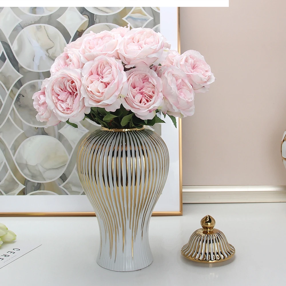 Ceramic electroplating Phnom Penh jar handmade room porch countertop decoration vases
Ceramic electroplating Phnom Penh jar handmade room porch countertop decoration vases