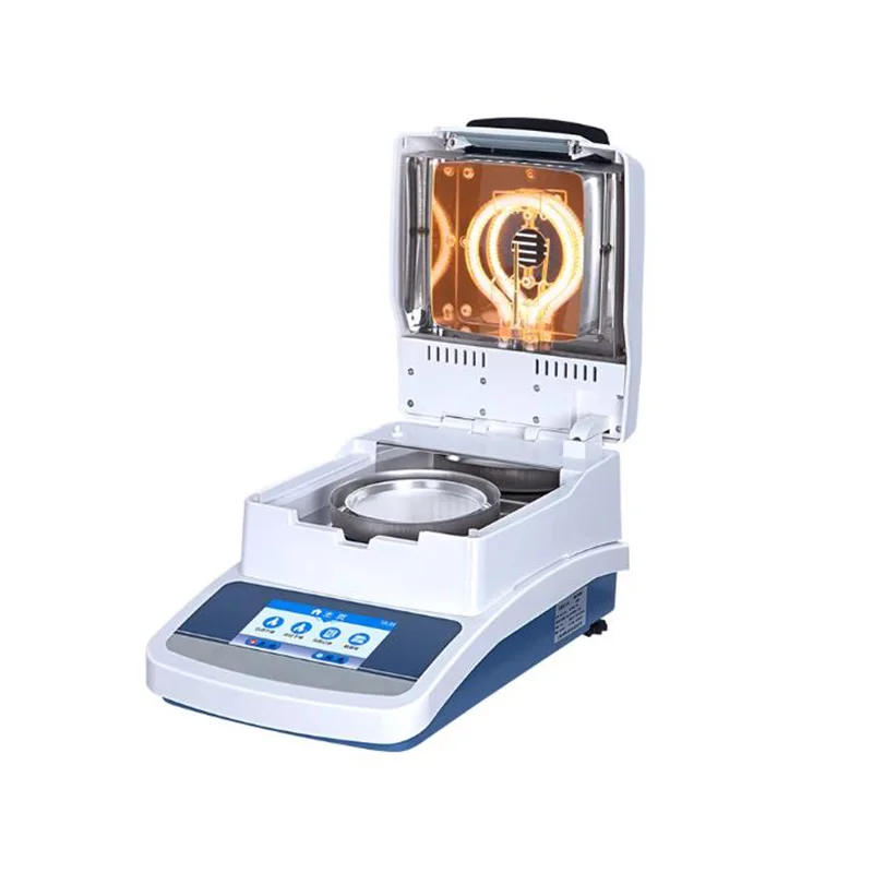 High Precision 0.001g Moisture Tester Analyzer Meter 100g 1mg Medical Grain Food Coffee Moisture Analyzer for Lab
High Precision 0.001g Moisture Tester Analyzer Meter 100g 1mg Medical Grain Food Coffee Moisture Analyzer for Lab
