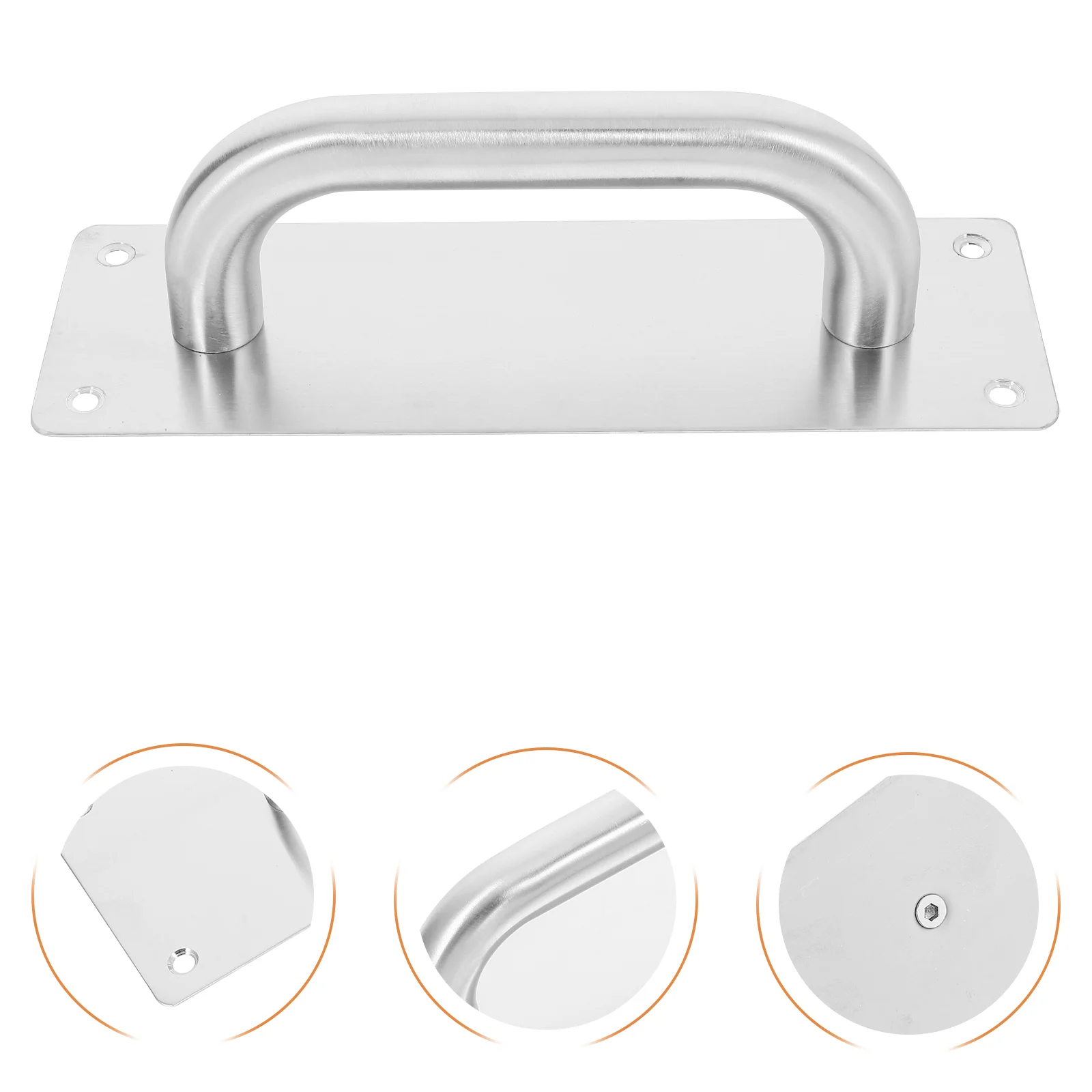 Handle Cabinet Handles Door Push Plate Commercial Barn Metal Pull Stainless Steel for Shed Kitchen
Handle Cabinet Handles Door Push Plate Commercial Barn Metal Pull Stainless Steel for Shed Kitchen