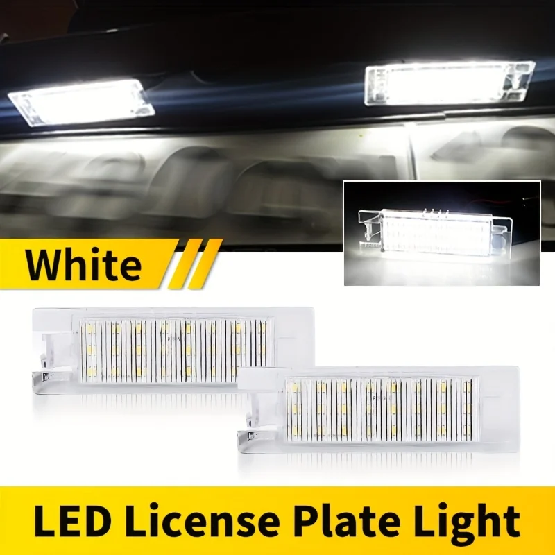 2pcs LED Car License Plate Light for Opel Corsa Astra for Chevy Camaro Malibu Volt for Fiat 500L Grande Punto Van Alfa Romeo
2pcs LED Car License Plate Light for Opel Corsa Astra for Chevy Camaro Malibu Volt for Fiat 500L Grande Punto Van Alfa Romeo