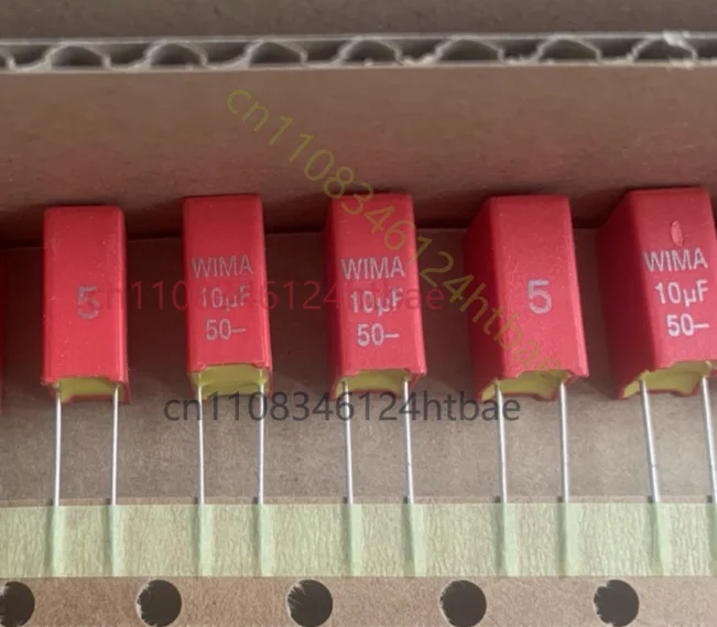 For WIMA 10UF 50V 10UK50 10% Foil Film Capacitor 10000nF 106 Pitch 5MM Fever Audio Electronic Capacitor 5PCS/Lot
For WIMA 10UF 50V 10UK50 10% Foil Film Capacitor 10000nF 106 Pitch 5MM Fever Audio Electronic Capacitor 5PCS/Lot
