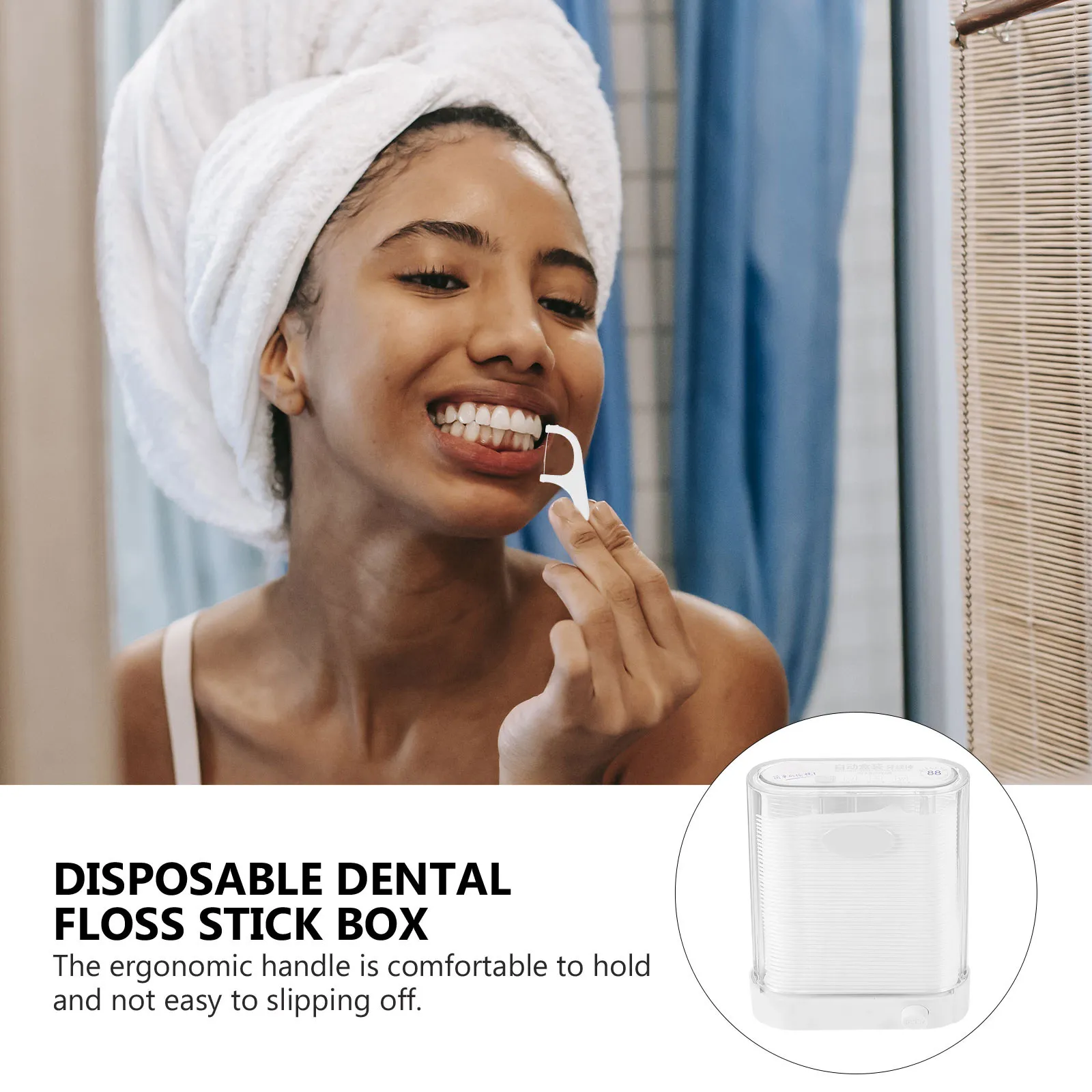 1 Box Disposable Dental Floss Picks Ultra Fine Floss Sticks for Teeth Crowns Interdental Cleaning Oral Care Tools
1 Box Disposable Dental Floss Picks Ultra Fine Floss Sticks for Teeth Crowns Interdental Cleaning Oral Care Tools