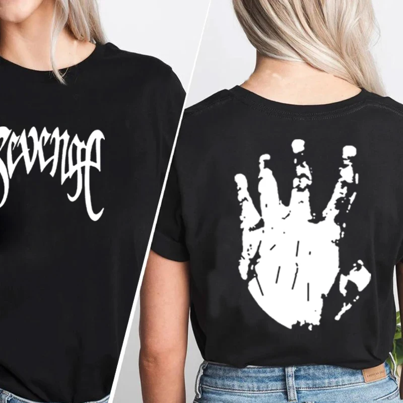 Летняя футболка Bad Vibe Forever, мужская и женская футболка с коротким рукавом «убить меня Месть», уличная одежда в стиле Харадзюку, Y2k, большие размеры
Летняя футболка Bad Vibe Forever, мужская и женская футболка с коротким рукавом «убить меня Месть», уличная одежда в стиле Харадзюку, Y2k, большие размеры