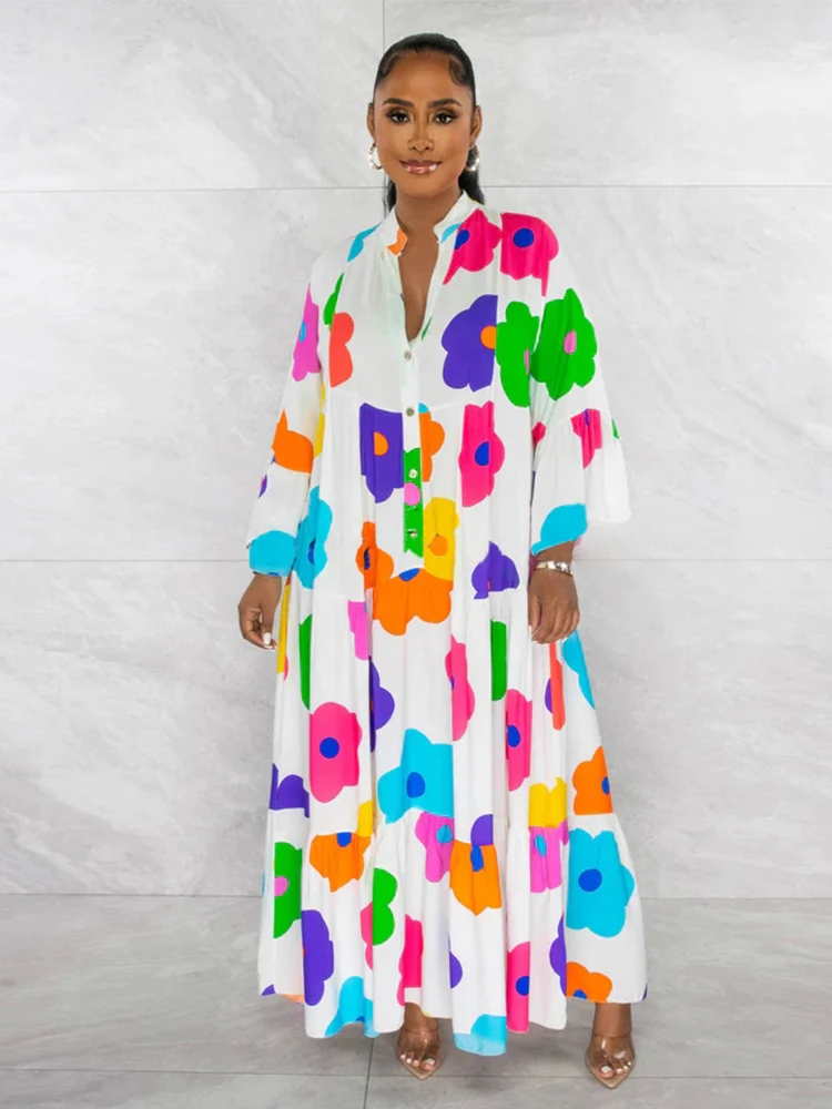 Loose Long Sleeve Dress for Women Autumn Clothes Print Patchwork Vintage Shirt Birthday Dress Streetwear Korean Style Dress
Loose Long Sleeve Dress for Women Autumn Clothes Print Patchwork Vintage Shirt Birthday Dress Streetwear Korean Style Dress