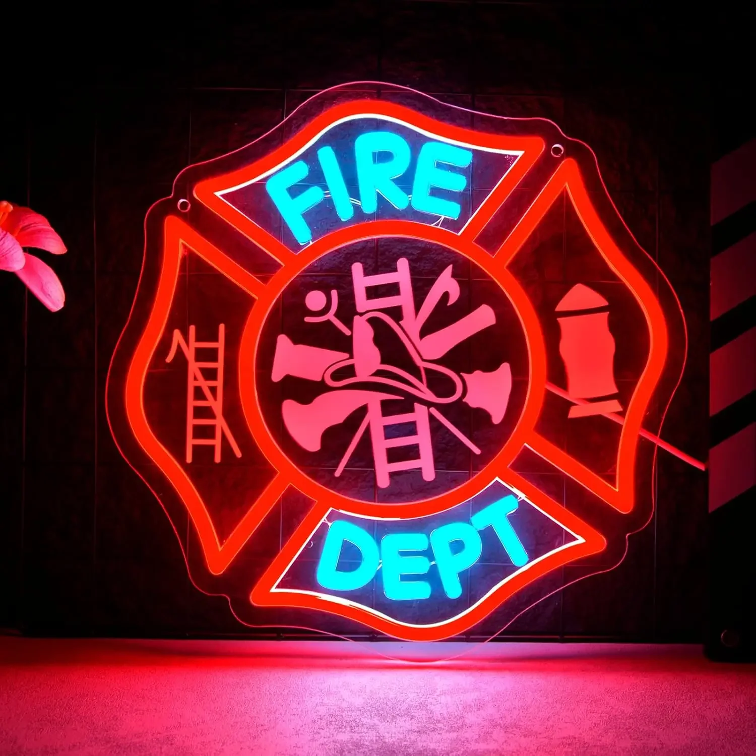 Firefighter Neon Sign USB Dimmable LED Neon Light for Home Bedroom Door Room Decoration Firefighter Birthday Father's Day Gift
Firefighter Neon Sign USB Dimmable LED Neon Light for Home Bedroom Door Room Decoration Firefighter Birthday Father's Day Gift