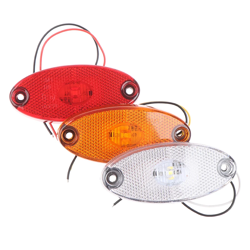 For Trailer Trucks Caravan Clearance Light Lamp Lorry Amber And White 12-24V Led Side Marker Lights
For Trailer Trucks Caravan Clearance Light Lamp Lorry Amber And White 12-24V Led Side Marker Lights