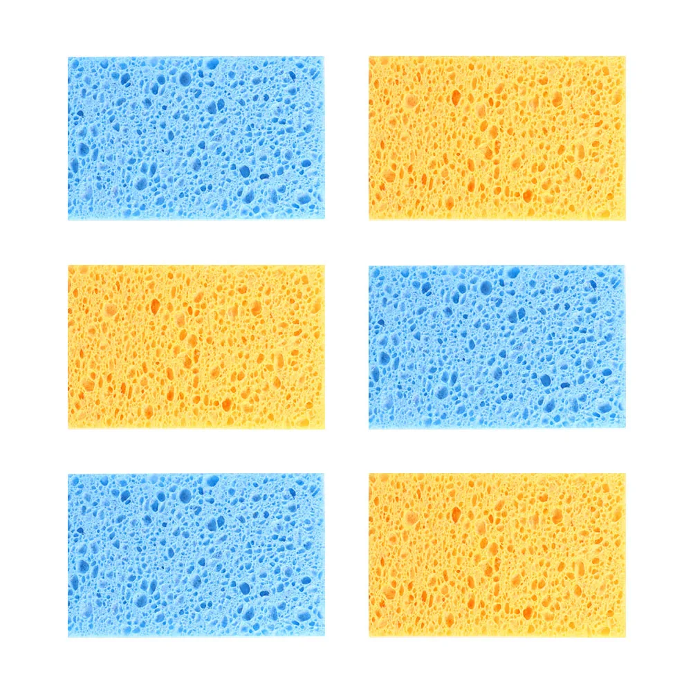 6pcs 【】Dishwashing Cleaning Scrubber Absorbent Strong Decontamination Sponge Tool for Sink Stove Range Hood Non Scratch
6pcs 【】Dishwashing Cleaning Scrubber Absorbent Strong Decontamination Sponge Tool for Sink Stove Range Hood Non Scratch