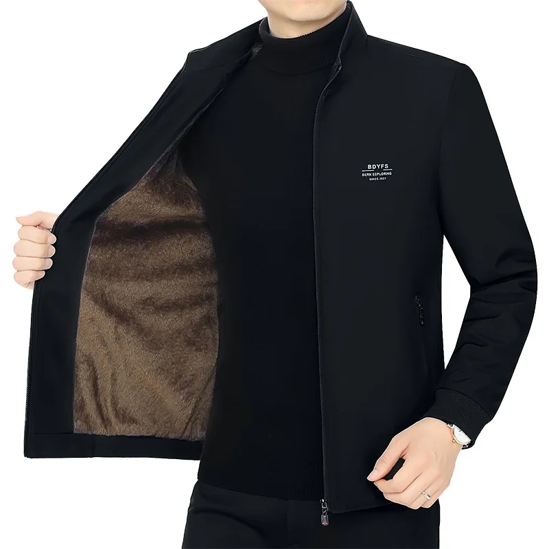 2025 New Spring and autumn long-sleeved casual jacket for middle-aged men with a stand-up collar - a daddy-style outfit Coat
2025 New Spring and autumn long-sleeved casual jacket for middle-aged men with a stand-up collar - a daddy-style outfit Coat