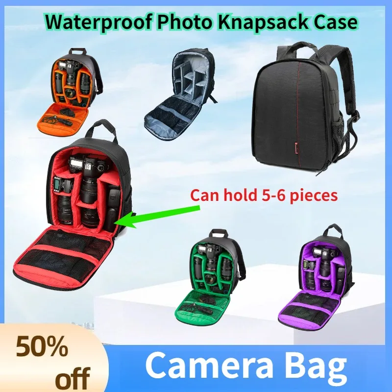 Waterproof Photo Knapsack Case DSLR Outdoor Camera Backpack Video Digital Shoulder Camera Bag For Canon For Nikon For Sony
Waterproof Photo Knapsack Case DSLR Outdoor Camera Backpack Video Digital Shoulder Camera Bag For Canon For Nikon For Sony