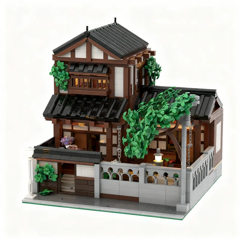 2769pcs MOC Traditional Modular Streetscape Model Building Blocks Construction Toy Christmas Gifts DIY Creative Idea Education
2769pcs MOC Traditional Modular Streetscape Model Building Blocks Construction Toy Christmas Gifts DIY Creative Idea Education