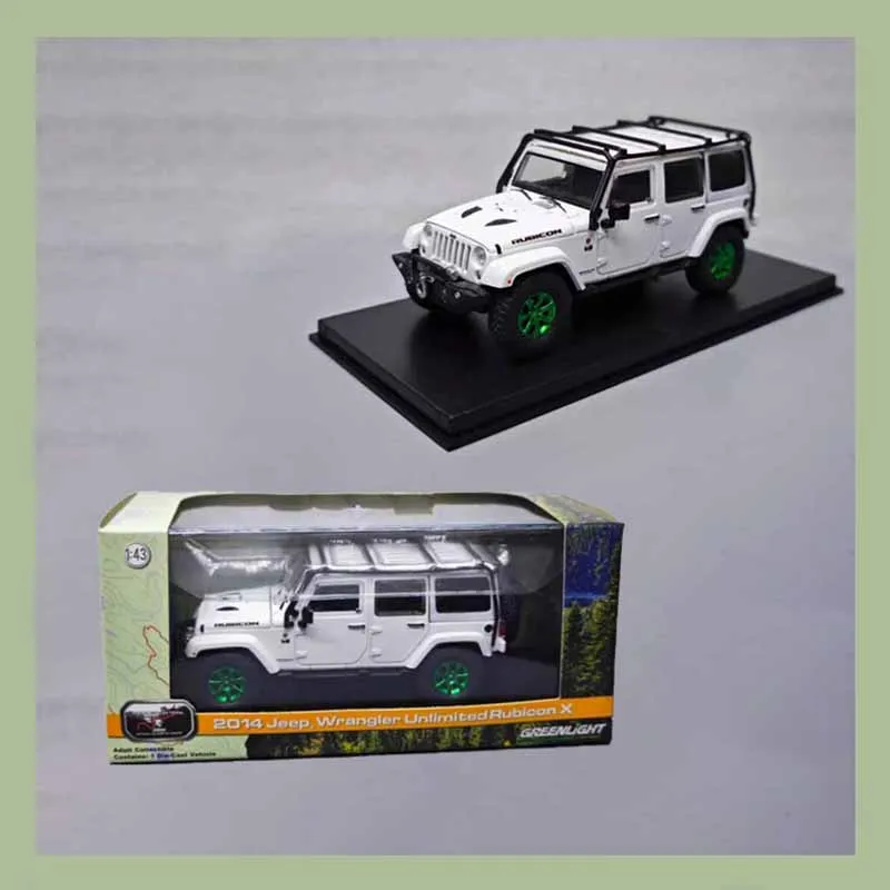 GreenLight, масштаб 1:43, 2014, модель автомобиля из сплава Wrangler, статическая коллекция, украшенные праздничные подарки, игрушки, сувенирный подарок
GreenLight, масштаб 1:43, 2014, модель автомобиля из сплава Wrangler, статическая коллекция, украшенные праздничные подарки, игрушки, сувенирный подарок