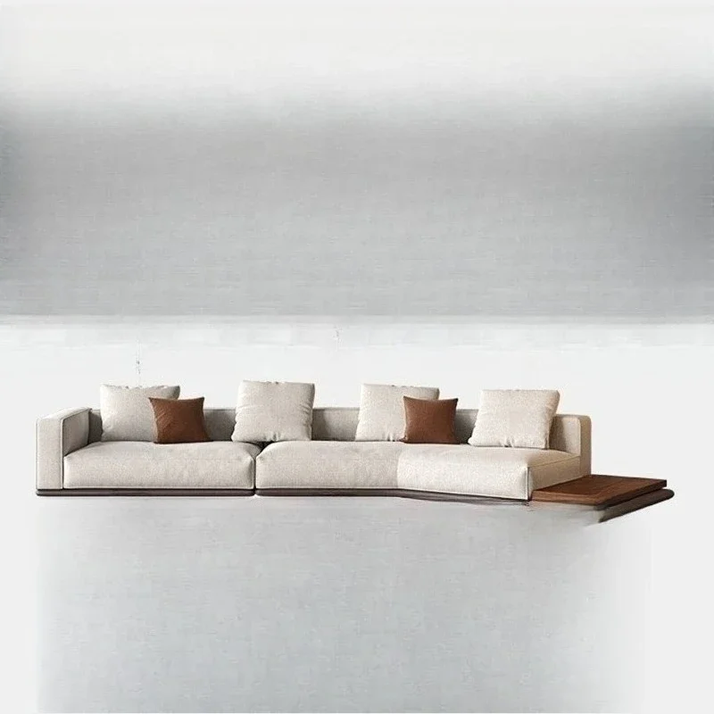 Italian minimalist horizon leather sofa, simple modern villa living room special-shaped corner large flat sofa combination
Italian minimalist horizon leather sofa, simple modern villa living room special-shaped corner large flat sofa combination