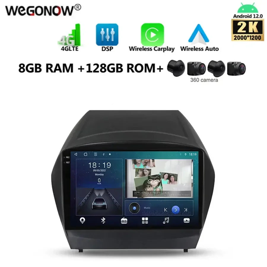 2K 2000*1200 Carplay Auto Android 13.0 8G + 128G 360 камера автомобильный DVD-плеер GPS WIFI Bluetooth RDS радио для 2009-2015 Hyundai IX35
2K 2000*1200 Carplay Auto Android 13.0 8G + 128G 360 камера автомобильный DVD-плеер GPS WIFI Bluetooth RDS радио для 2009-2015 Hyundai IX35