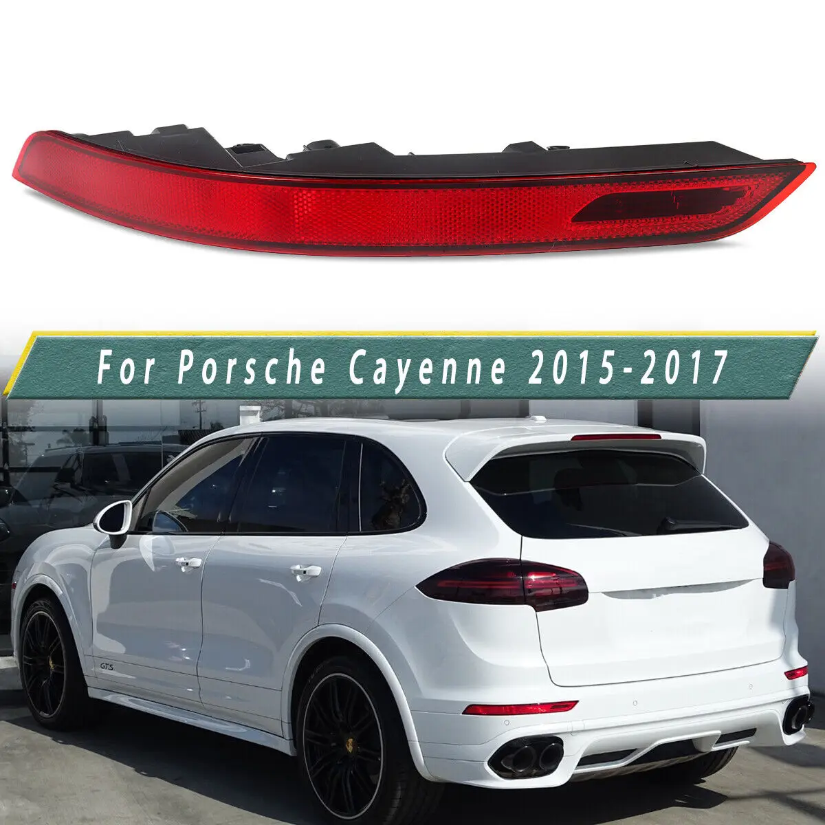 Car Rear Bumper Brake Reflector Light Parking Brake Lamp Taillight For Porsche Cayenne 2015-2017 95863110510 95863110610
Car Rear Bumper Brake Reflector Light Parking Brake Lamp Taillight For Porsche Cayenne 2015-2017 95863110510 95863110610