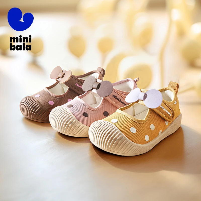 Mini Bala Girls' Children's Shoes Baby Toddler Shoes Autumn Breathable Non-Stuffy Comfortable Trendy
Mini Bala Girls' Children's Shoes Baby Toddler Shoes Autumn Breathable Non-Stuffy Comfortable Trendy