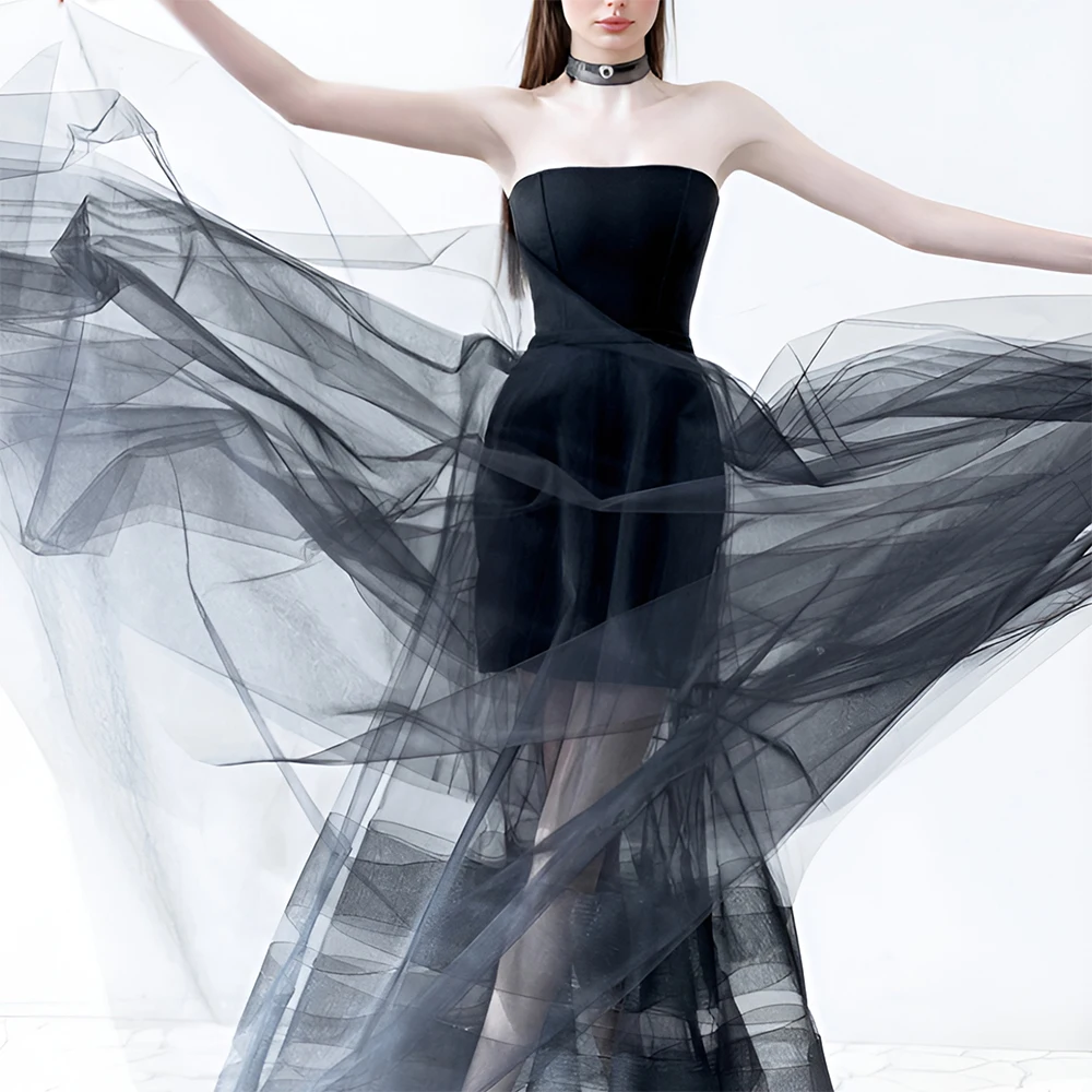 ESBRIDE Elegant Black Tube Top Dress Fluffy Tulle Skirt Design Custom Texture Wedding Photography Dress Women's Prom Dresses
ESBRIDE Elegant Black Tube Top Dress Fluffy Tulle Skirt Design Custom Texture Wedding Photography Dress Women's Prom Dresses