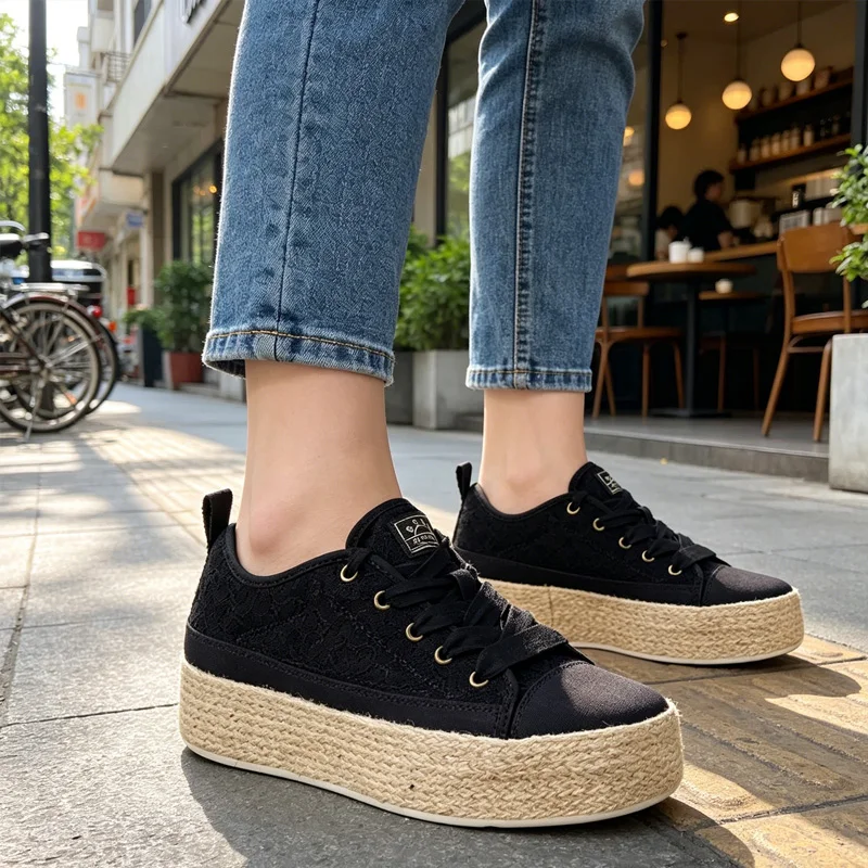Skechers Women's Casual Canvas Shoes 114008-BLK Breathable Low Top Lightweight Sneakers
Skechers Women's Casual Canvas Shoes 114008-BLK Breathable Low Top Lightweight Sneakers