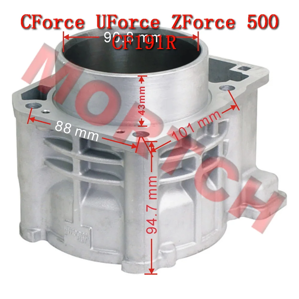 Cylinder Block 0GR0-023100-00040 For CF Moto 550cc ENGINE 2018 191R-C FOR CF500AU-8S 8L 191R-U550 191R-X550 191R-Z550
Cylinder Block 0GR0-023100-00040 For CF Moto 550cc ENGINE 2018 191R-C FOR CF500AU-8S 8L 191R-U550 191R-X550 191R-Z550