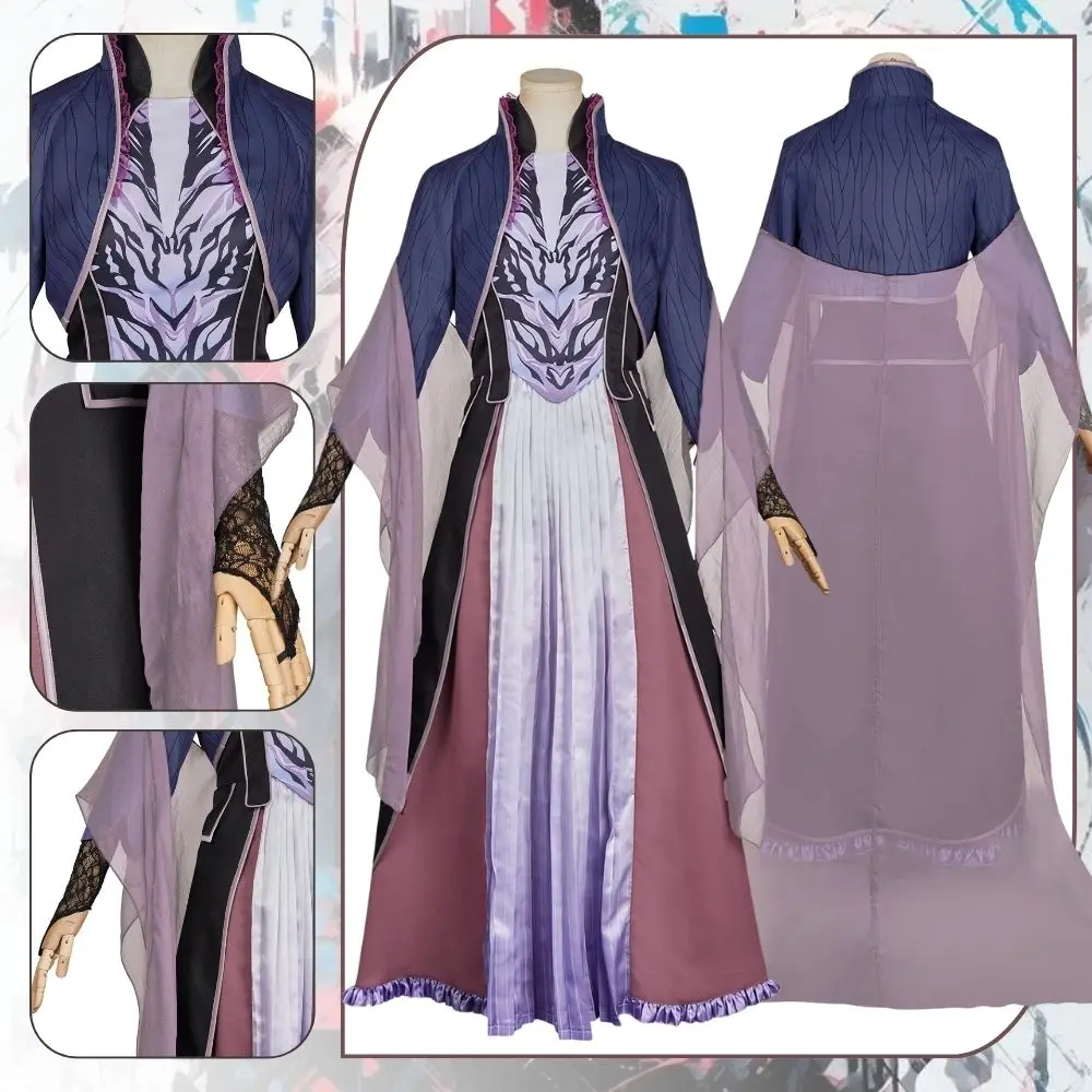 All Along Agatha Cosplay Fantasia Women Costume Disguise for Female Dresses Witch Roleplay Outfits Halloween Carnival Clothes
All Along Agatha Cosplay Fantasia Women Costume Disguise for Female Dresses Witch Roleplay Outfits Halloween Carnival Clothes